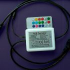 Controlador guirnalda led RGB con mando