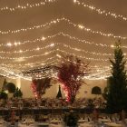 Guirnalda Led Cálido Cable Blanco 12M