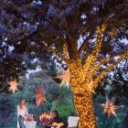 AGOTADO. Guirnalda led amarillo destellos 3X4m