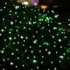 Guirnalda led verde destellos 3X4m cable verde