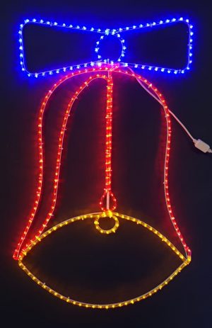 FIGURA CAMPANA ADORNO NAVIDEÑO