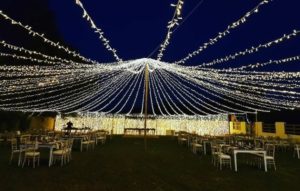 guirnalda led calida