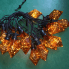 guirnalda de bombillas LED diamante