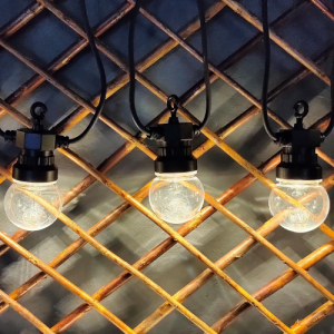 guirnalda de bombillas esfecas 5cm 20 bombillas topluz