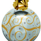 bola navidad gigante plastico