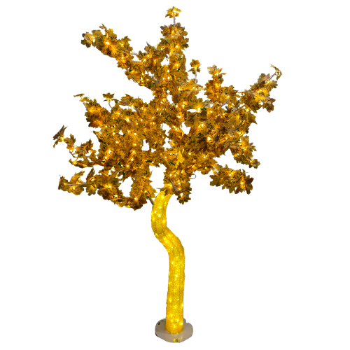 ARBOL LED DECORATIVO ARCE 2M AMARILLO