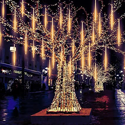 Lluvia de luces led meteoritos calido lluvia de luces led meteoritos calido