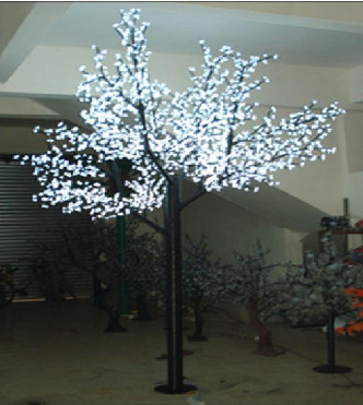 arbol led decorativo blanco tronco palo arbol led decorativo blanco