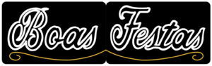 boas festas led