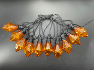 guirnalda de luces led diamante