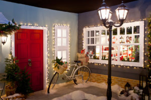 decoracion led en navidad exterior