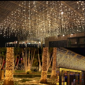 decoracion luces led de Naviad 