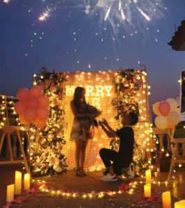 ilumina tu pedida de matrimonio