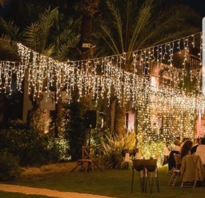 iluminación recomendada para un restaurante