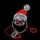 figuras exterior navidad papa noel