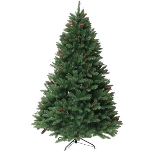 Árbol Navidad con pinas 155cm 10226 Top LUZ 500x500