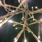 figura decoracion led flor