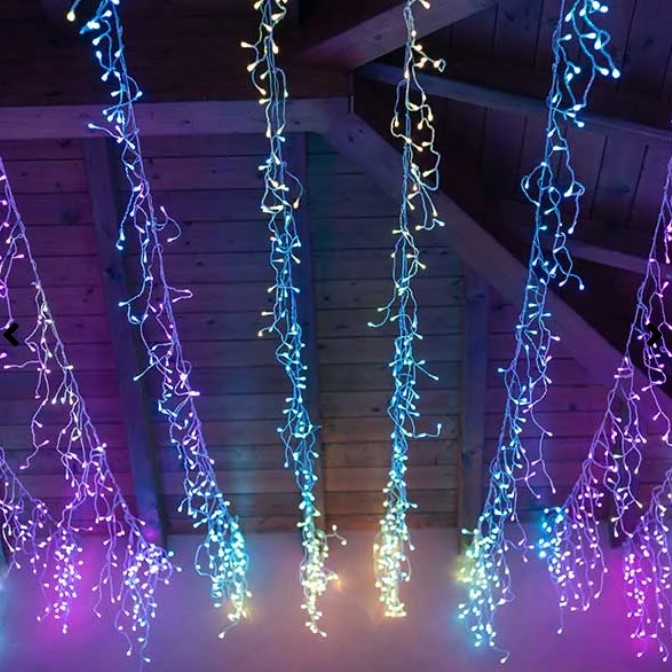 icicle led inteligente techo icicle led inteligente techo