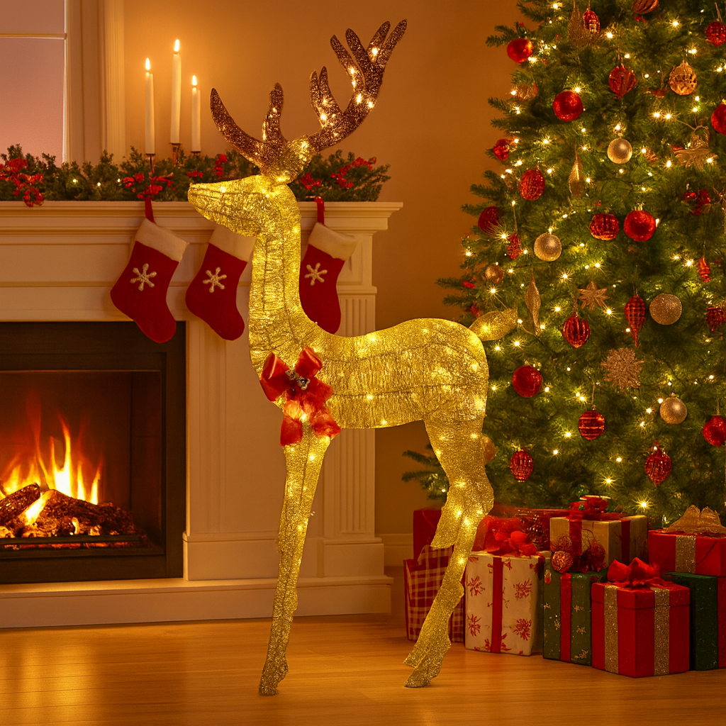 figuras navidad reno 3d figuras navidad reno 3d