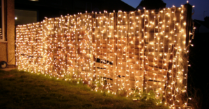 cortina de led para exterior