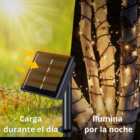 Panel solar para guirnaldas y cortinas LED TopLuz