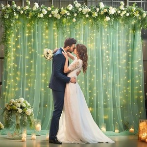 photocall novios con luz