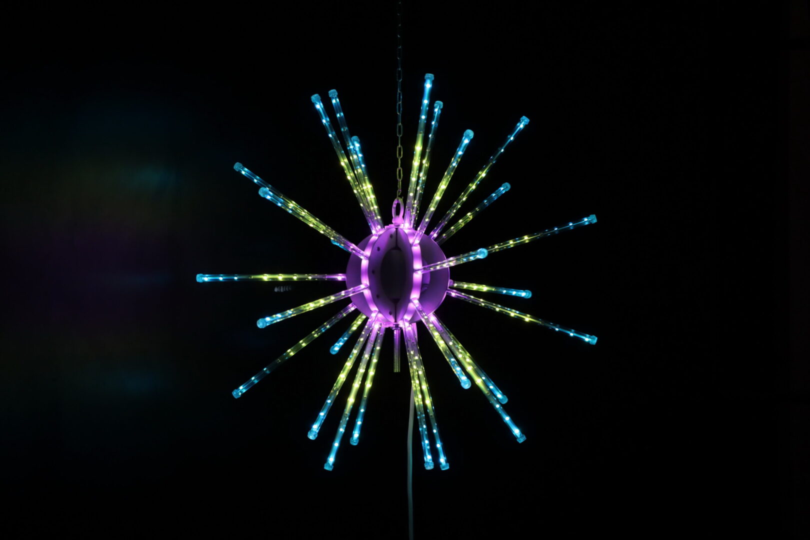 estrella led fuegos artificiales