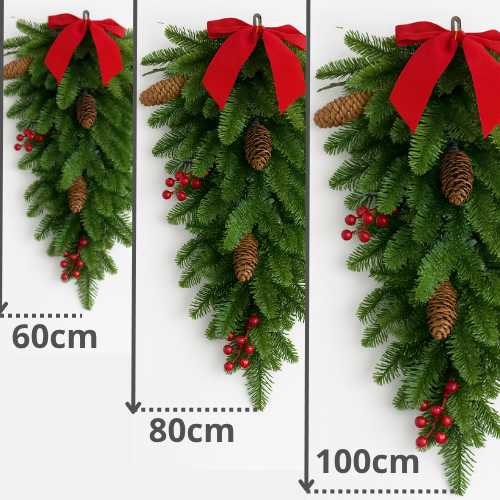 Guirnalda navideña colgante - disponible en 60, 80 o 100cm