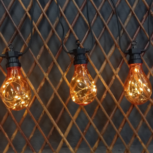 guirnalda de bombillas dorado topluz