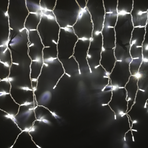 cortina icicles cálido