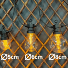 guirnalda de bombillas LED en varios formatos topluz